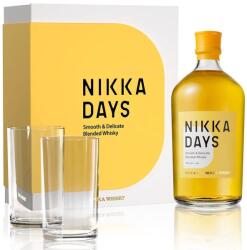NIKKA WHISKY Days whisky DD 2 pohárral DRS (0, 7L / 40%) - goodspirit