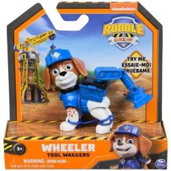 PAW Patrol Figurina Paw Patrol Rubble and Crew, Wheeler, 5 cm Figurina