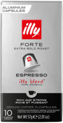 illy Espresso Forte Nespresso kapszula - 100% Arabica, 10 × 5, 7 g