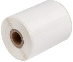 PONY 50x80mm, 100db, M110 és M120 esetében, eredeti öntapadós címkék, fehér (WP5080-100)