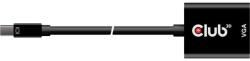 Club 3D Club3D адаптер MiniDisplayport към VGA активен букса черен (CAC-2113)