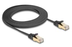 Delock Patch Cord Delock 80327, U/FTP, Cat. 6A, 3m, Black (80327)