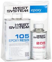 West System A-Pack Fast 105+205 Transparent 1, 2 kg Epoxidic (WS-105-205A)