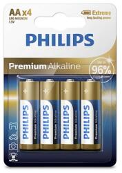 Philips LR6M4B/10 ELEM PREMIUM ALKALI AA 4-BLISZTER (LR6M4B/10)