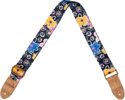 Cascha CUS-VC5 Vegan Cork Floral Sketch Ukulele heveder (CUS-VC5)