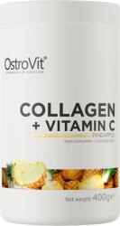 OstroVit Colagen cu Vitamina C, aroma de ananas, 400g, OstroVit
