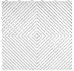 SwissDeck Műhelypadló - SwissDeck RibDeck Classic 33, 3 x 33, 3 cm - Arctic White (RDC-AW)