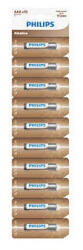 Philips LR03AL10S/10 elem alkali aaa 10db-os csomagolás (LR03AL10S/10)