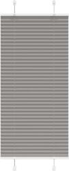 vidaXL Плисирана щора Антрацит 60x150 cm Ширина на плата 59, 4 cm (4015084)