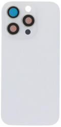 Apple iPhone 16 Pro akkufedél (hátlap) kamera lencsével, mágneses gyűrűvel és tartó lemezzel, fehér (OEM)