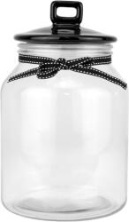 Horecano TOP-Буркан с керамичен капак ЧЕРЕН 3000ml (82712-25) (0132161)