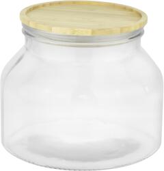 Horecano TOP-Буркан за съхранение с бамбуков капак 1500ml (82800-13.5) (0132168)