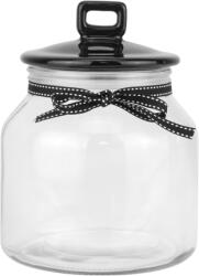 Horecano TOP-Буркан с керамичен капак ЧЕРЕН 2000ml (82712-20) (0132160)