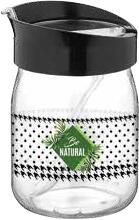 Horecano M-162014-Буркан с лъжичка и декор 425ml "Be Natural (0154387)