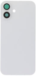 Apple iPhone 16 Plus akkufedél (hátlap) kamera lencsével, mágneses gyűrűvel és tartó lemezzel, fehér (OEM)