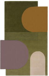 Flair Rugs Covor verde țesut manual din lână 120x180 cm Lozenge - Flair Rugs Covor