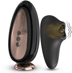 SESSO Vibrator Licking Mirror Black Vibrator