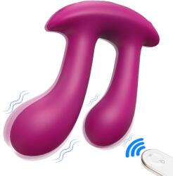 SESSO Vibrator Double Musical Note Remote Red Vibrator