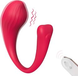 SESSO Vibrator Mini Whale Remote Red