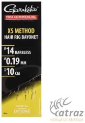 Gamakatsu Pro Commercial XS Method Eyed Ready Rig - Előkötött Horog 14-es Méretű Horoggal Csalitüskével (185247-1411-19)