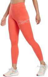 Reebok Running Vector Leggings Orange - dress4less