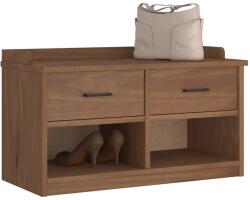 vidaXL SANDNES tömör fenyőfa előszobapad 87x40x50 cm (4010461)