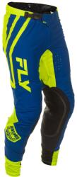 FLY Racing Pantaloni motocross FLY Racing Lite Lancer albastru-galben fluo (AIM171-0259)