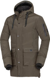 Northfinder Jacheta izolata casual barbateasca cu gluga 3D fixa Domenico darkgreen (108012-300-106)