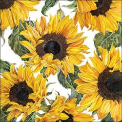 Ambiente Napraforgók papírszalvéta 33x33cm, 20db-os