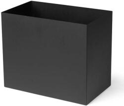 ferm LIVING virágcserép Box Pot L - fekete Univerzális méret (110144101)
