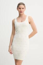 GUESS ruha gyapjú keverékből SARAH bézs, mini, testhezálló, W4BK98 Z3JD2 - bézs L