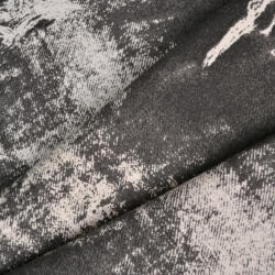 Takoy French terry pieptănat Alla 330g imitație denim negru