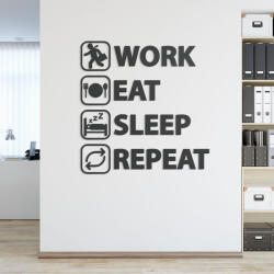 DUBLEZ Fa falmatrica - Work Eat Sleep Repeat