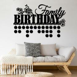 DUBLEZ Falra szerelhető családi naptár - Family Birthday | DUBLEZ