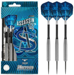 Harrows Dart szett Harrows steel, 25g R, Assassin, 80% wolfram