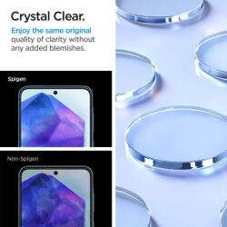 Spigen ALM GLAS. TR edzett üveg felhelyezést segítő kerettel Samsung Galaxy A55 5G - 2 db