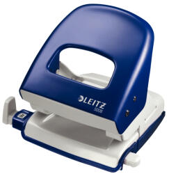 Leitz Perforator metalic, 30 coli, LEITZ 5008 - albastru (L-50080035) - siscom-papetarie