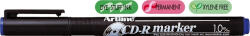 Artline CD DVD-marker ARTLINE 883, corp plastic, varf rotund 0.5mm - albastru (EK-883-BL)