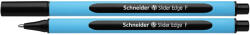Schneider Pix SCHNEIDER Slider Edge F, rubber grip, varf fin - scriere neagra (S-152001) - siscom-papetarie