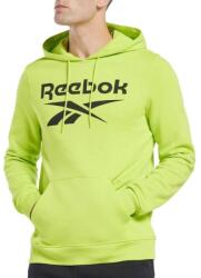 Reebok Identity Big Logo Fleece Hoodie Yellow - magazinko