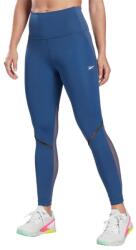 Reebok Ts Lux Perform Perforated Leggings Blue - magazinko