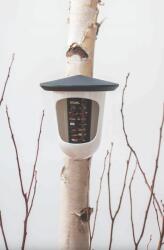 SingingFriend MULTI műanyag madáretető, szürke/fehér (M003) (38838)