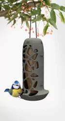 SingingFriend TARA madáretető üvegpalackkal, szürke (Z001) (38857)