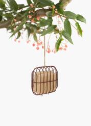 SingingFriend DEX drót madáretető, barna négyzet alakú (D005) (38826)