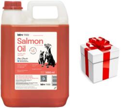 Lab-v LAB V Ulei de somon pentru câini și pisici 5000 ml + SURPRIZĂ PENTRU PISICA TA