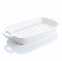 Studio Casa Platou Servire cu Manere Studio Casa Ceramica Termorezistenta Pentru Cuptor Alb (SRM862) Tava