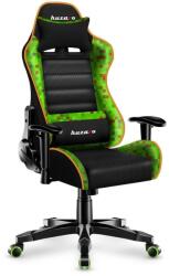 Huzaro Scaun gaming pentru copii Huzaro HZ-Ranger 6.0 Pixel, max 130 kg, Perna lombara si de gat (Verde) (HZ-Ranger 6.0 Pixel Mesh)