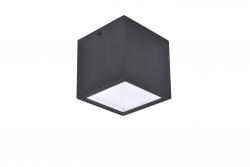 LUTEC LED Lámpatest Oldalfali 6.7 W Természetes Fehér Sötét Szürke Kültéri Ip65 Lutec Gemini