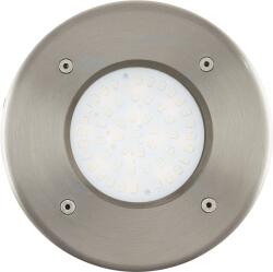 EGLO LED Lámpatest Taposólámpa Talajba Süllyesztett 2, 5 W Kerek Meleg Fehér Nemesacél Ip67 Eglo Lamedo