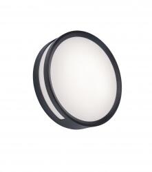 LUTEC LED Lámpatest Mennyezeti és Oldalfali 13 W Meleg Fehér Sötét Szürke Kültéri Ip54 Lutec Rola